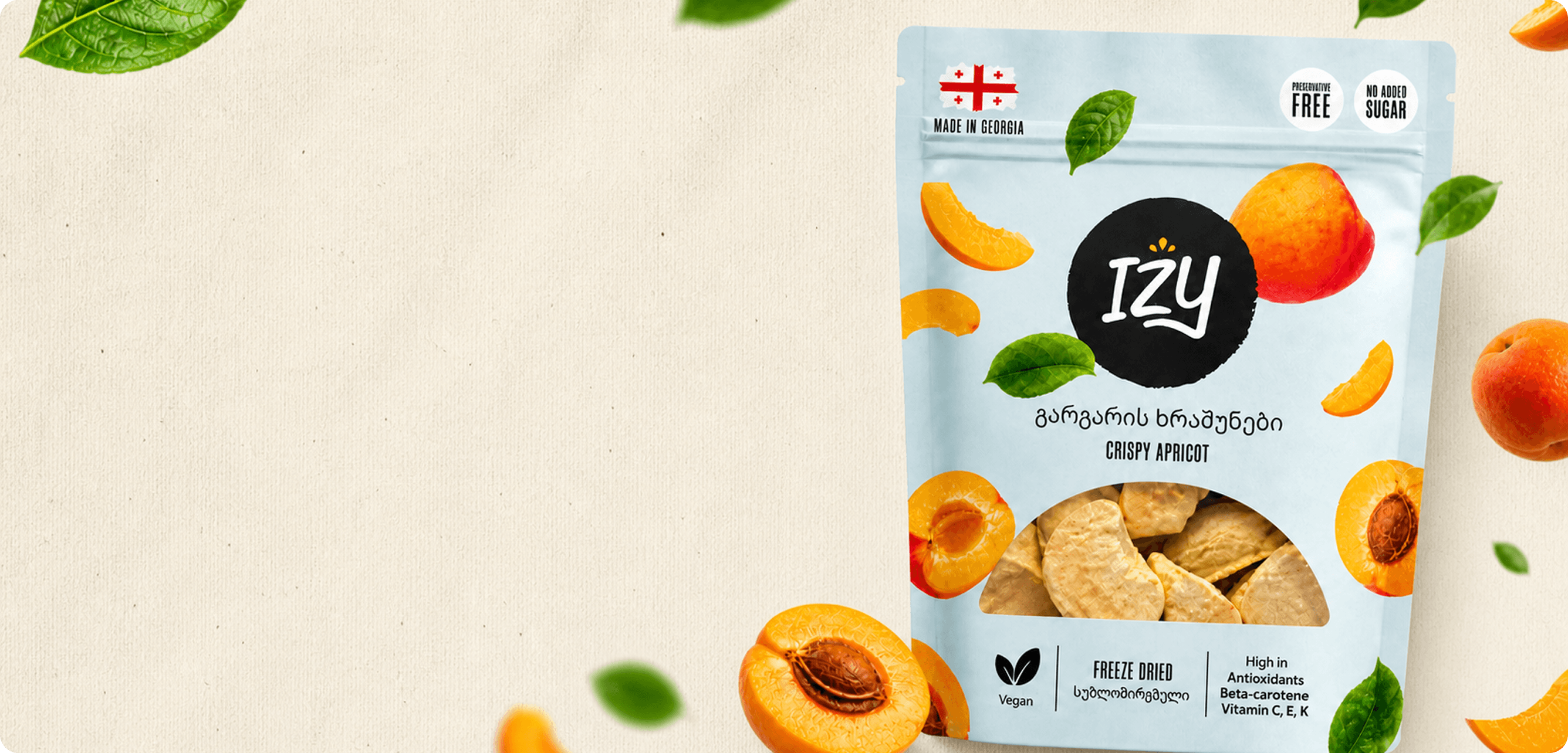 IZY freeze-dried meals