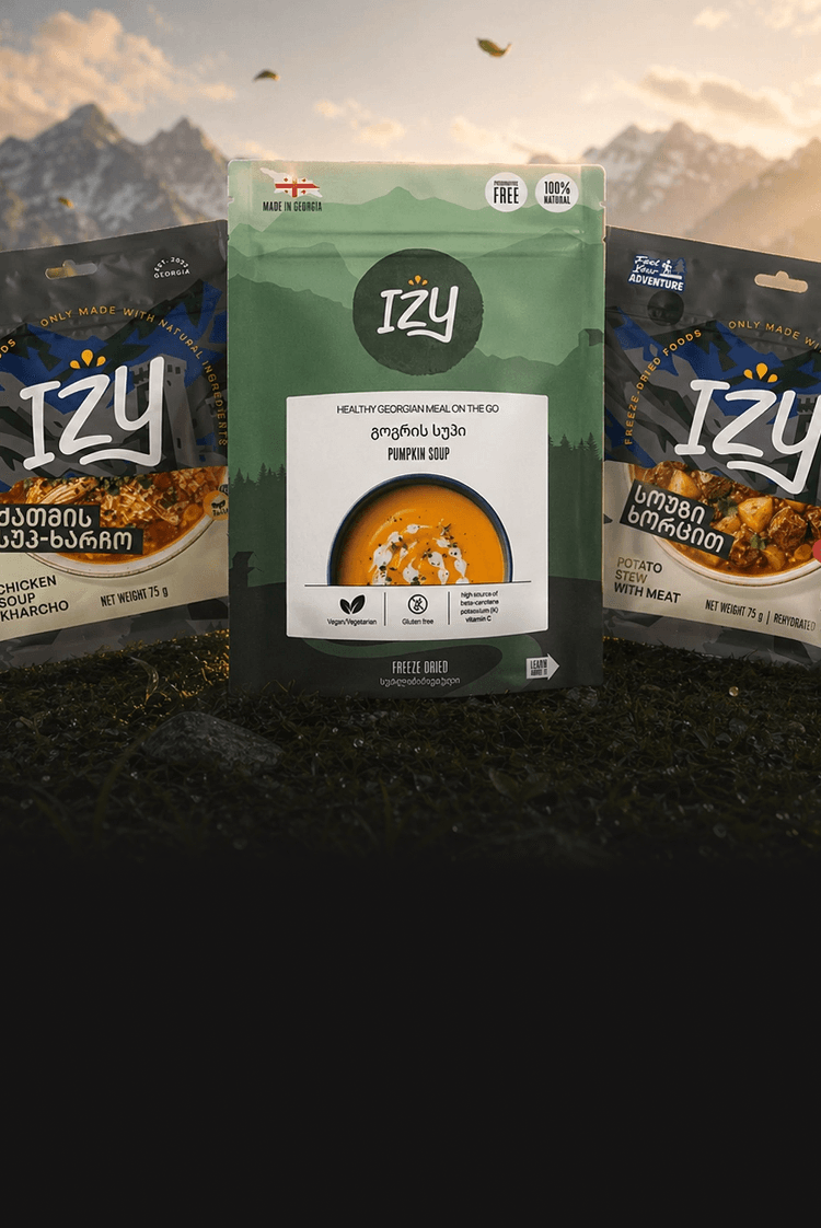 IZY freeze-dried foods